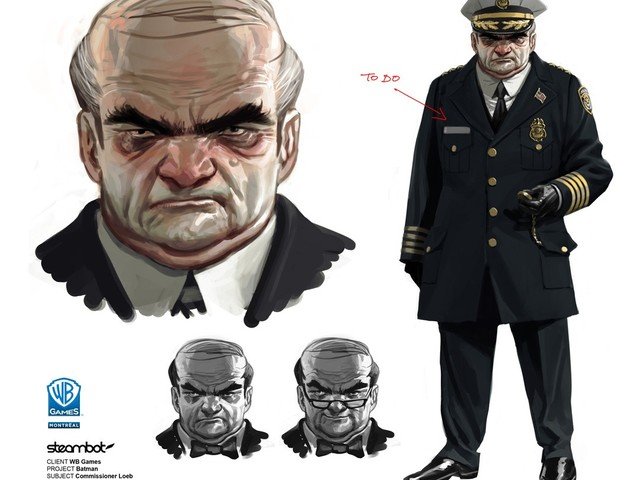 Artworks y concept art de Batman: Arkham Origins 19