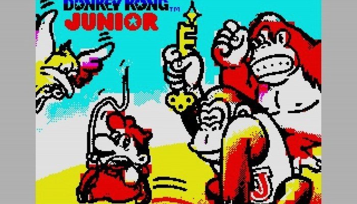 ¿Cómo sería Donkey Kong Jr. en el ZX Spectrum?
