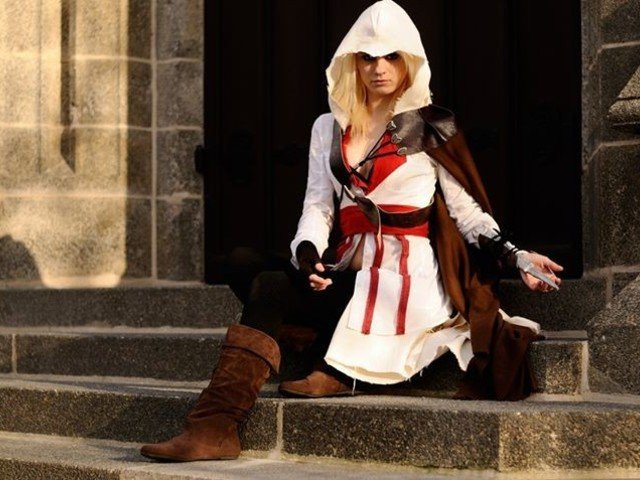 Cosplay de Ezio, la asesina fatal 2