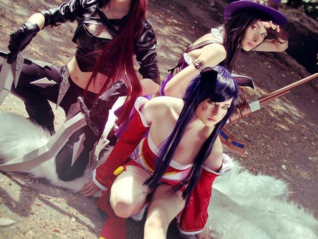 Cosplay Mix de Ahri de League of Legends 4