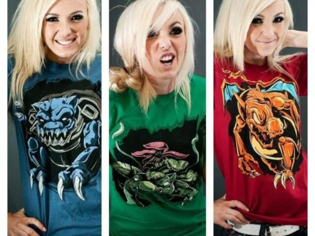 Jessica Nigri Camisetas Pokémon