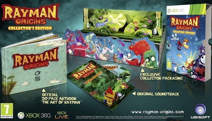 Rayman Origins tendrá edición coleccionista