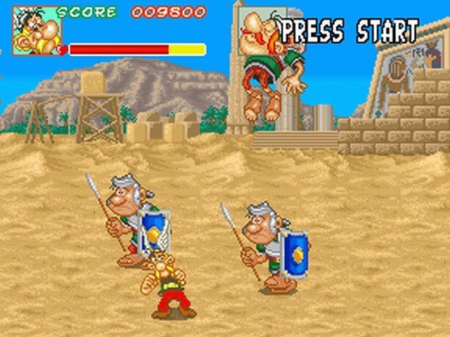 Retro Review Astérix Arcade Game 5