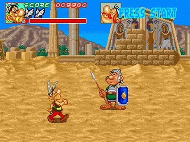 Retro Review Astérix Arcade Game 6