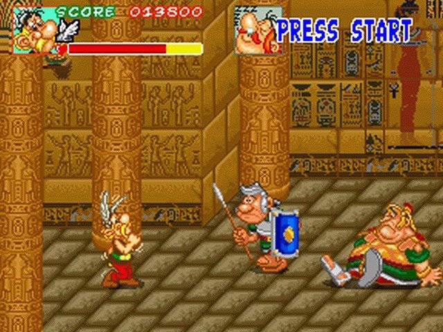 Retro Review Astérix Arcade Game 11