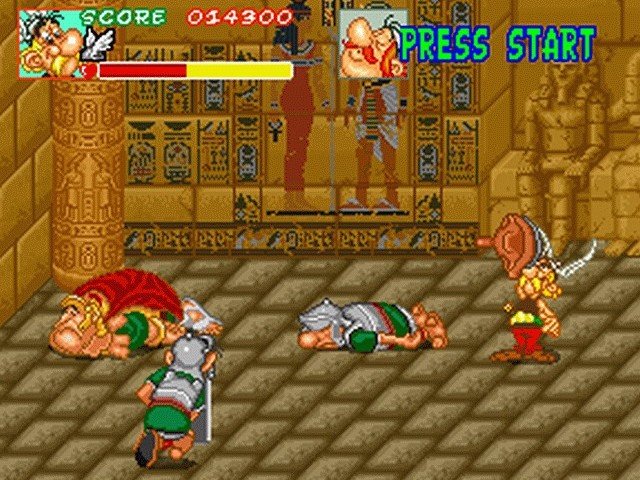 Retro Review Astérix Arcade Game 12