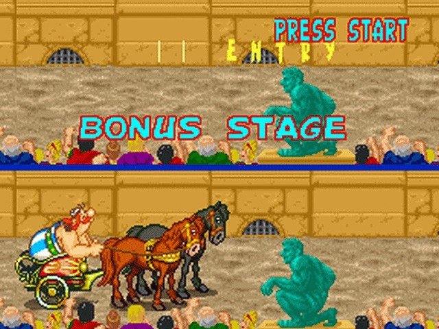 Retro Review Astérix Arcade Game 16