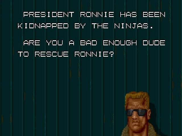 Retro Review de Bad Dudes Vs. DragonNinja 2