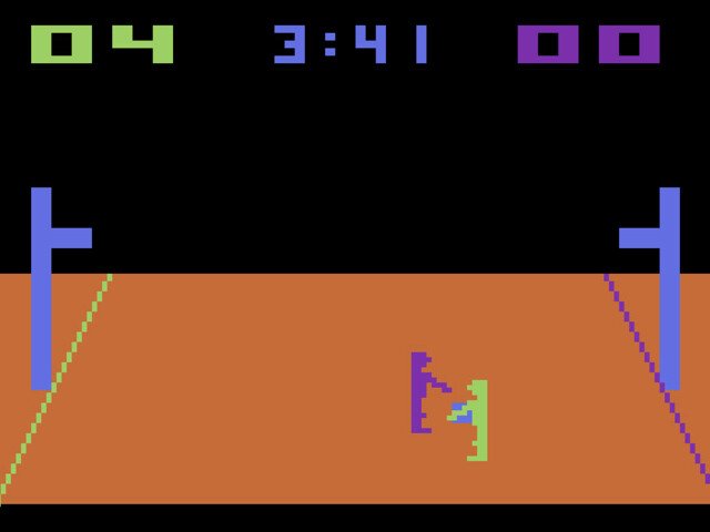 Retro Review de Basketball (Atari 2600) 3