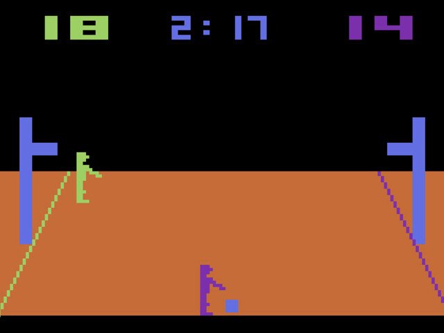 Retro Review de Basketball (Atari 2600) 4