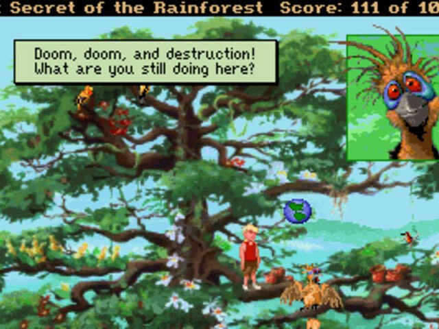 Retro Review de EcoQuest 2: Lost Secret of the Rainforest 4