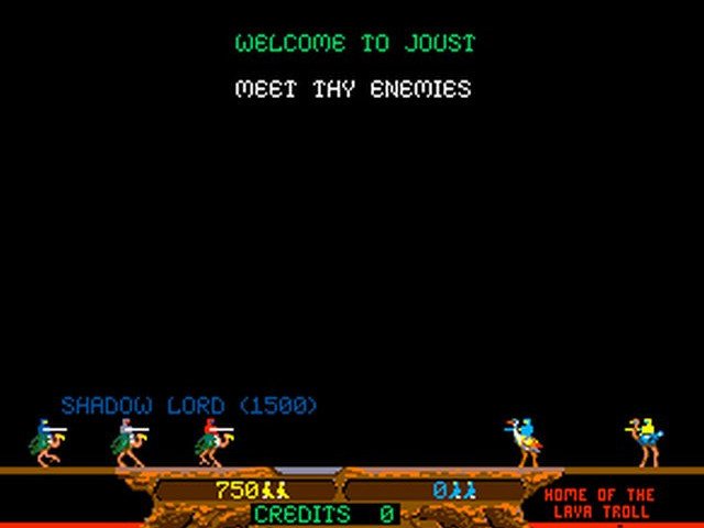 Retro Review de Joust 5