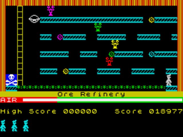 Retro review de Manic Miner 7