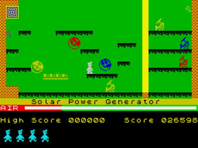 Retro review de Manic Miner 8