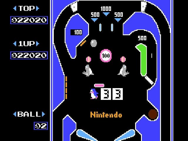 Retro Review de Pinball (NES) 9