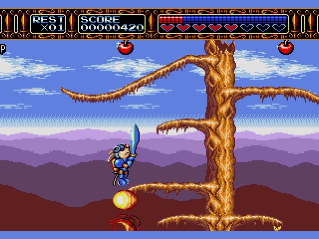 Retro Review de Rocket Knight Adventures 9