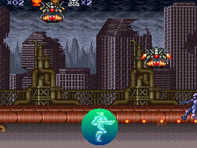 Retro Review de Super Probotector: Alien Rebels (Contra III) 7