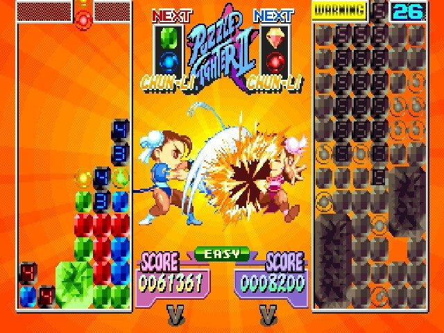 Retro Review de Super Puzzle Fighter II Turbo 13