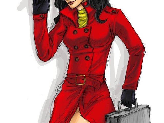 Carmen Sandiego por Saewah