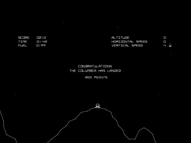 Retro Review Lunar Lander 5