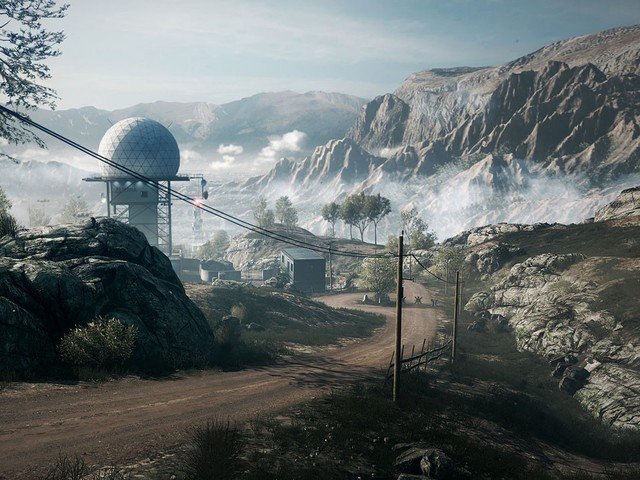 Damavand Peak, los atacantes deben descender 500 metros hasta la base enemiga